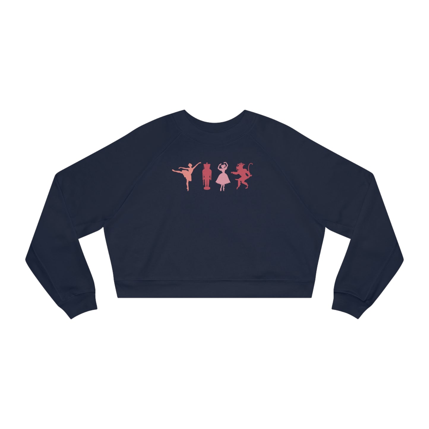 Nutcracker Era - cropped pullover fleece