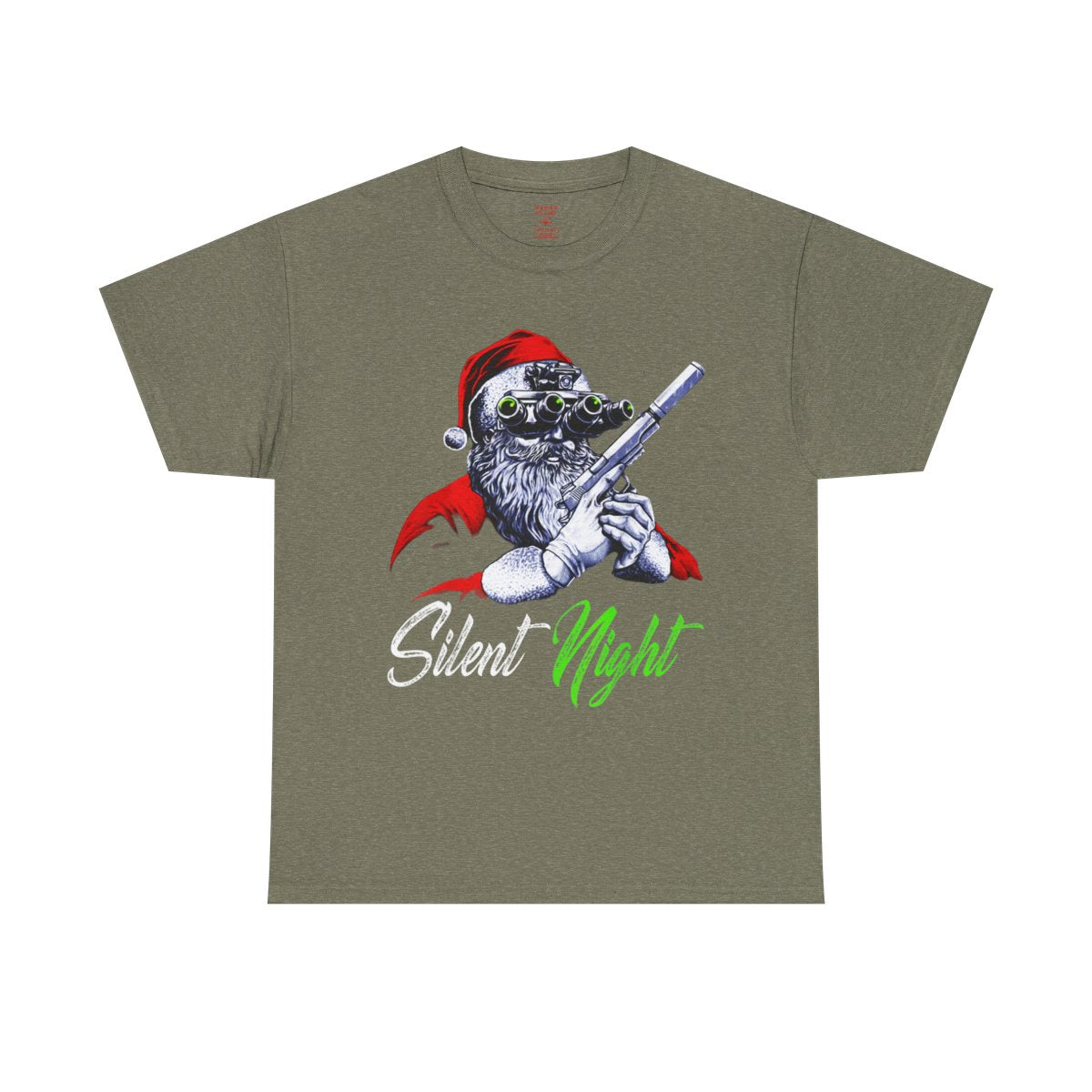 Silent Night Santa T-Shirt