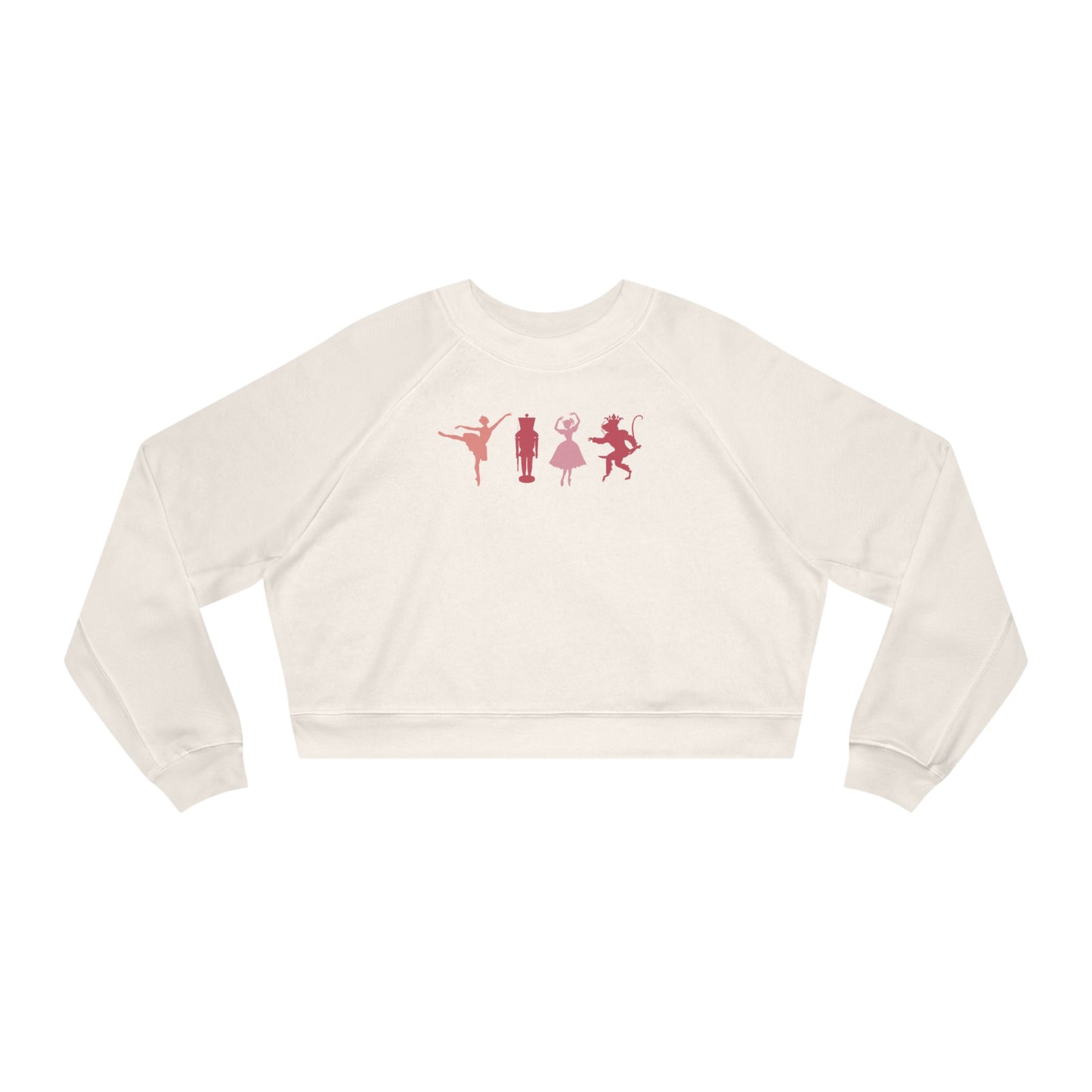 Nutcracker Era - cropped pullover fleece