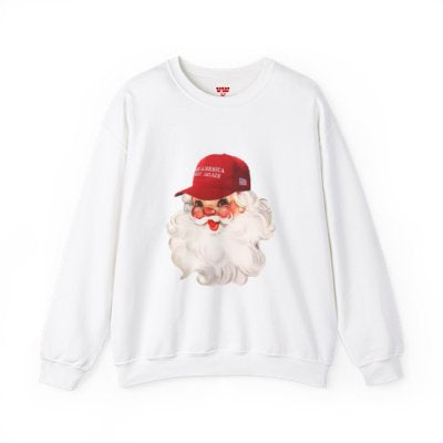 MAGA Hat Santa Sweatshirt